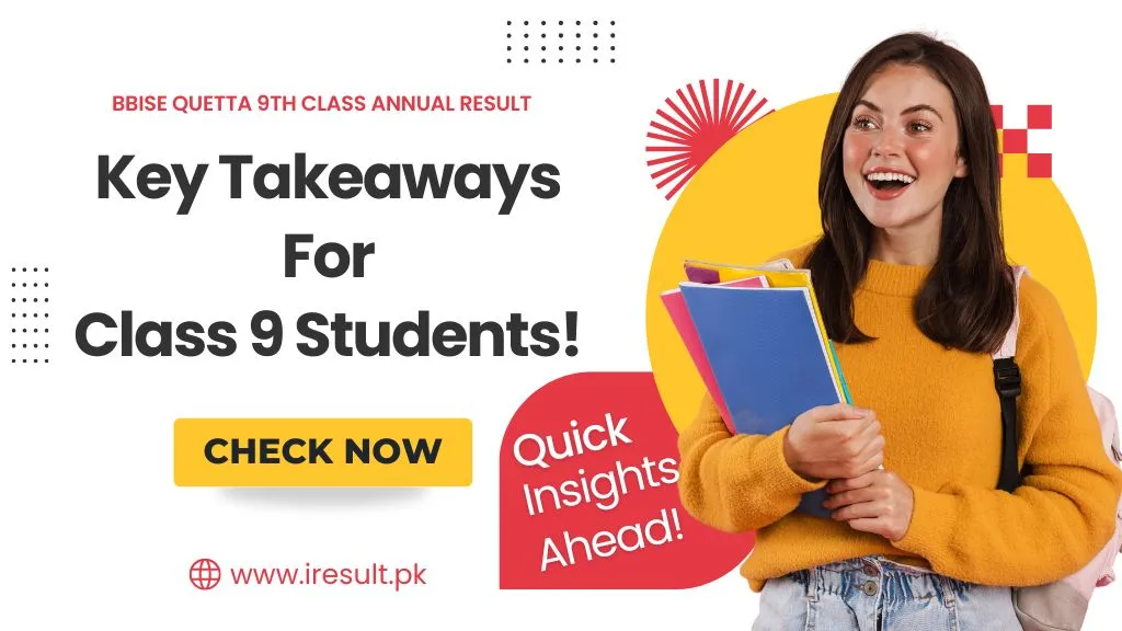 BBISE Quetta 9th Class Annual Result – Key Takeaways