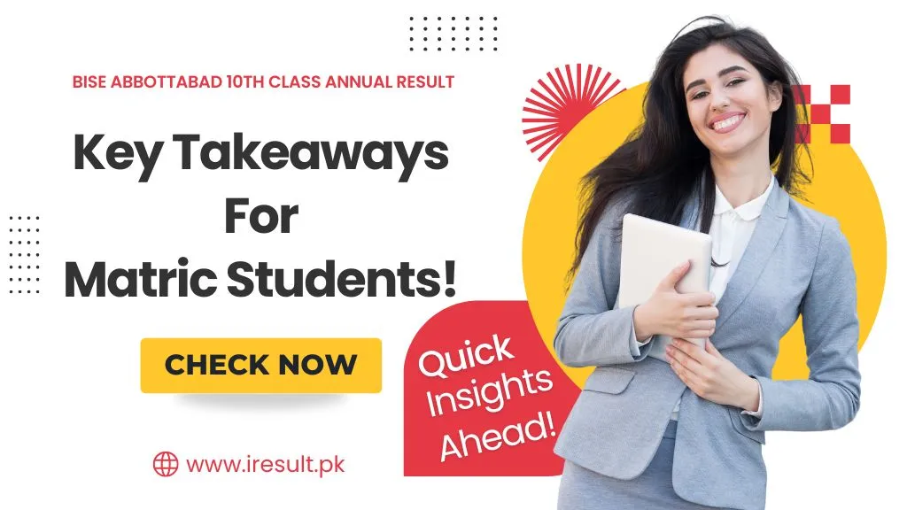 BISE Abbottabad 10th Class Annual Result – Key Takeaways