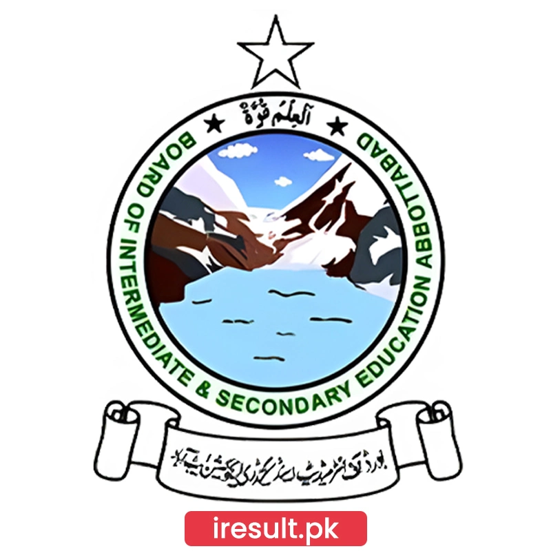 Board of Intermediate and Secondary Education, Abbottabad (BISE Abbottabad) Official Website Logo – iresult.pk