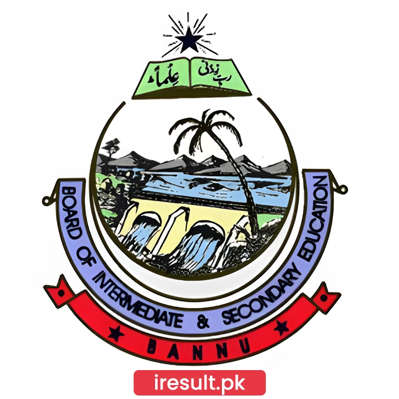 Board of Intermediate and Secondary Education, Bannu (BISE Bannu) Official Website Logo – iresult.pk