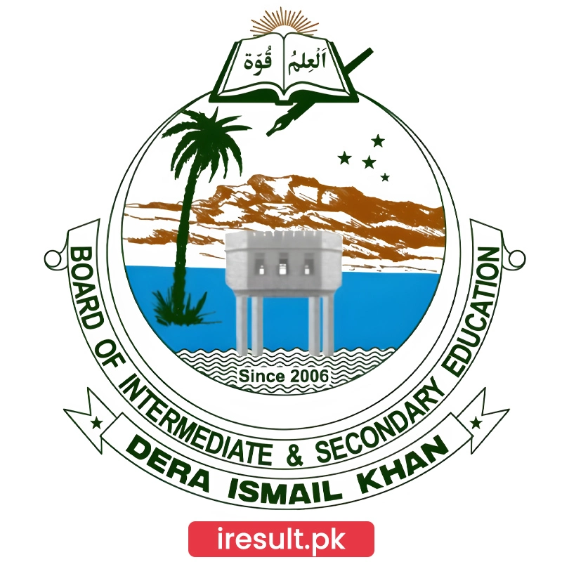 Board of Intermediate and Secondary Education, Dera Ismail Khan (BISE DI Khan) Official Website Logo – iresult.pk